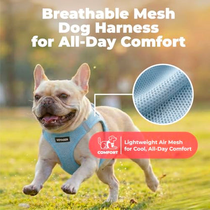 Voyager Step-in Air Dog Vest Harness - Baby Blue, Large - color: Baby Blue, size: L (Chest: 18 - 20.5")