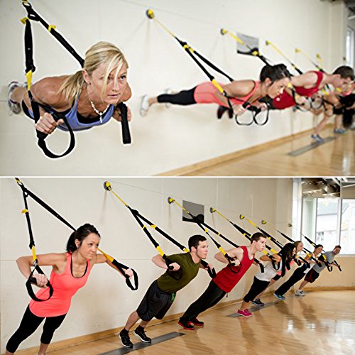 Wall Ceiling Mount Bracket for Gym & Home Suspension Straps Anchor for Olympic Rings Fitness Training Yoga Swing Battle Ropes Resistance Band & Boxing Equipment