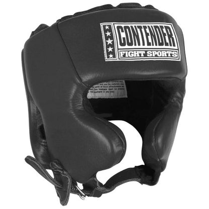 Contender Fight Sports Competition Boxing Headgear with Cheek Protection - size: Large