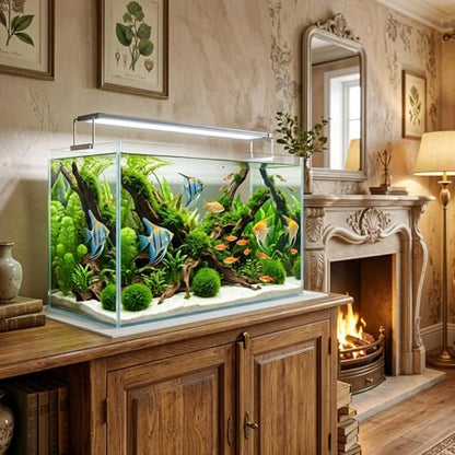 Aquarium Leveling Mat, 12 x 24 Inch Under Tank Pad, 6mm Thick Non-Slip Shockproof Fish Tank Cushion, Waterproof, Easy to Cut, White - color: White, size: 12 x 24in