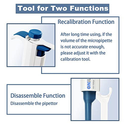 ONiLAB 100-1000ul High-Accurate Pipettor Single-Channel Manual Adjustable Variable Volume Pipettes, 7010101014 - size: 100-1000ul