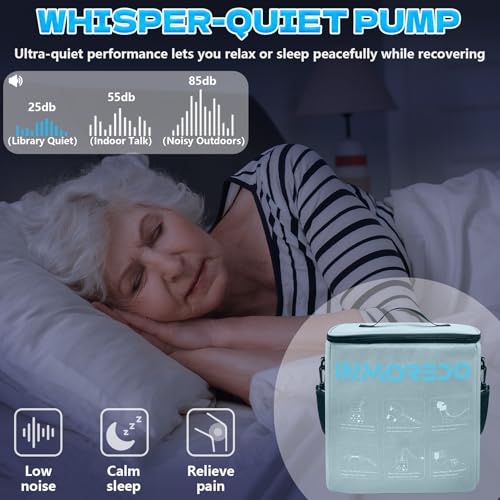 Inmoredo Cold Therapy Machine for Knee After Surgery, Ice Machine for Knee