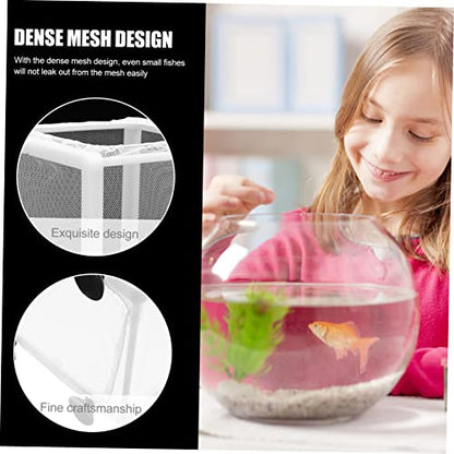 2pcs Boxes Fish Tank Isolation Box Fry Hatching Fish Tanks for Fish Tank Cleaner Incubator Clear Acclimation Brine Shrimp Hatchery Kit Betta Fish Tank Cloth