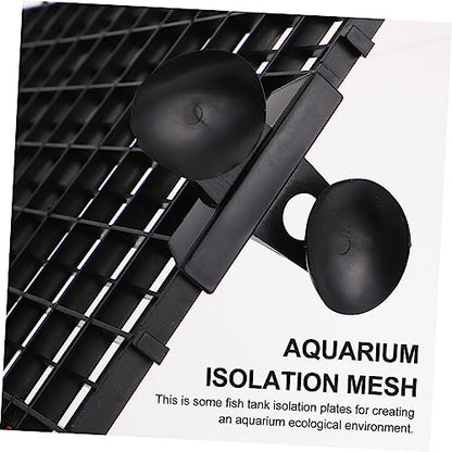 GANAZONO 1set Aquarium Divider Cups Fish Tank Isolation Mesh for Easy Installation