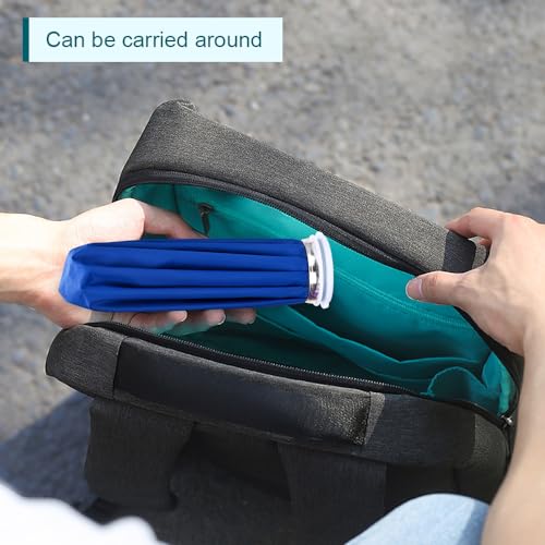 3 PCS Upgrade Ice Pack Injuries Reusable,11in & 9in & 6in Ice Bags Hot Water for Injuries, Soothe Pain and Stay Cool, Old School Style and Traditional Ice Packs, Versatile and Easy to Carry - size: 6+9+11 Inch