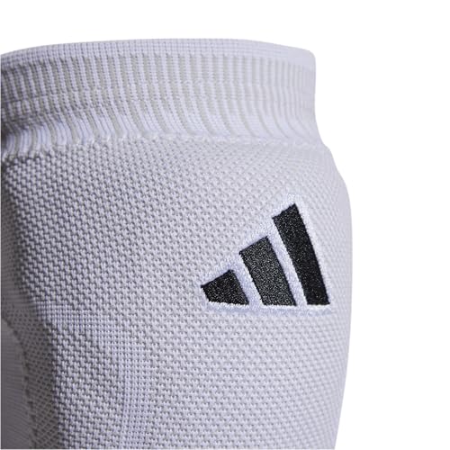 adidas Unisex-Adult Primeknit Volleyball Kneepads - color: White/Black, size: Extra Large