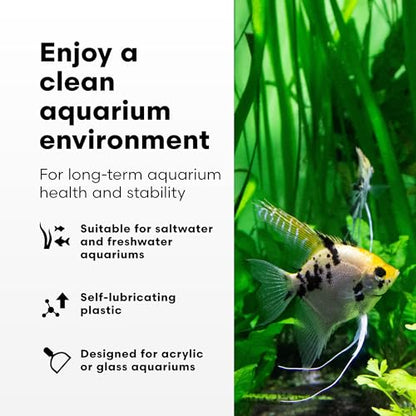 Continuum AquaBlade P - Short Fish Tank Algae Scraper, Acrylic Safe Scraper - Aquarium Cleaning Tools