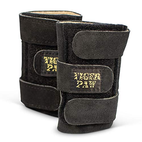 Tiger Paw Gymnastics Wrist Supports, Sold in Pairs - color: Black, size: Large (150 to 210 pounds)