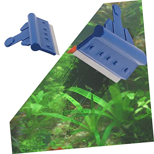 BESPORTBLE Fish Tank Kit with Scraper Gravel Rake Plant Fork Sponge Spoon Net Durable Aquarium Tools for Easy Tank Maintenance Green