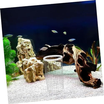 SUPVOX Fish Spawning Cone Grid Iron Breeding Bucket for Angelfish Shrimp Easy Aquarium Decoration Fish Tank Isolation Net