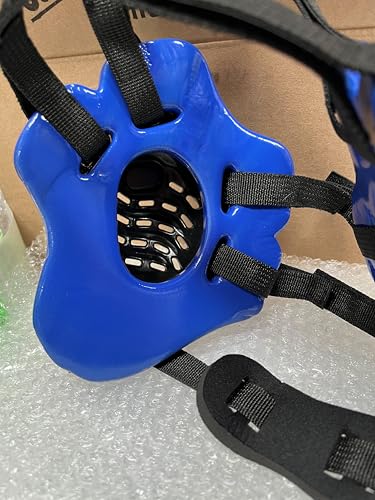 Wrestling Headgear - Ear Guard - Ultra Soft Ear and Head Guard - Adult and Youth - The ONE - color: Black/Blue/Black, size: Youth