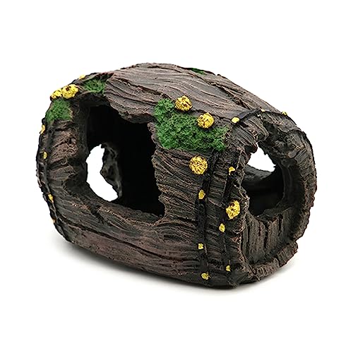 Fishtanks Resin Decoration Aquariums WineBarrel House Landscaping Decorations Cave Shelter Ornament Fish Tanks Decorations Aquariums Hideouts Fish Tanks Caves - size: Large