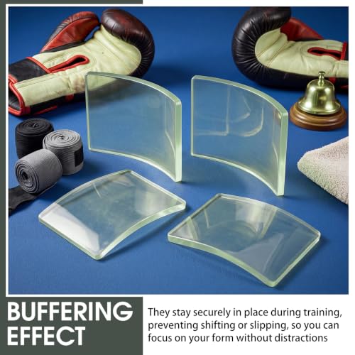 Chalyna Gel Knuckle Pads for Boxing 4x6 Inch Gel Hand Guard Protection Knuckle Pads for Under Hand Wraps for MMA Combat Sports Thai Kickboxing Sparring Heavy Bag Training Men Women