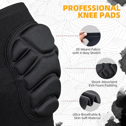 Wrestling Protective Gear Set for Youth & Adults – Adjustable Headgear with Knee Pads, 11 Hole Design for Breathable and Shock-Absorbent, Includes Carry Bag for Convenience - size: Large