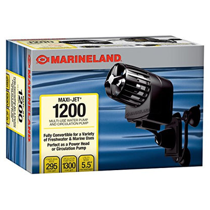 Marineland Maxi-Jet 1200, Multi-Use Water Pump and Power Head, Fully Convertible - size: 295/1300 gph