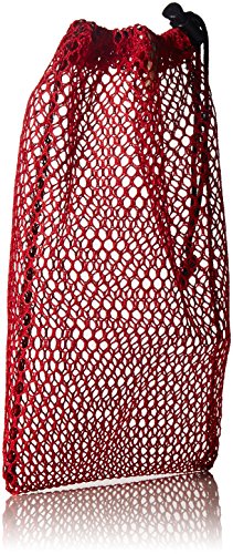 Equinox Nylon Mesh Stuff Bag - color: Red, size: 7" x 10"
