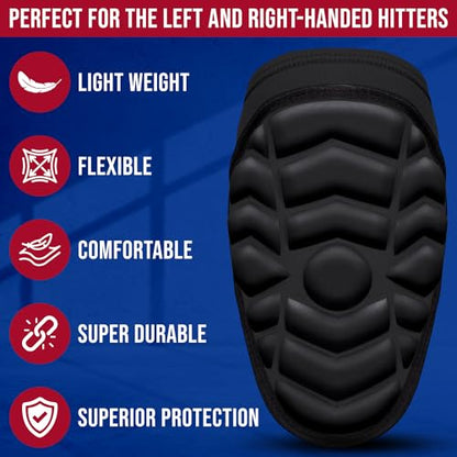 Exxact Sports Defender Baseball Elbow Guard - color: Black, size: Youth