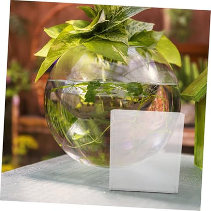 UPKOCH Small Betta Fish Bowl Observation Box Portable Betta Tank for Fish Breeding for Aquarium Hatching