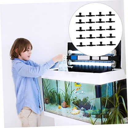 BESPORTBLE 30Pcs Aquarium Valve Oxygen Connector Plastic Fish Tank Breathing Plug Accessory for Air Pump Air for Multiple Fish Tanks