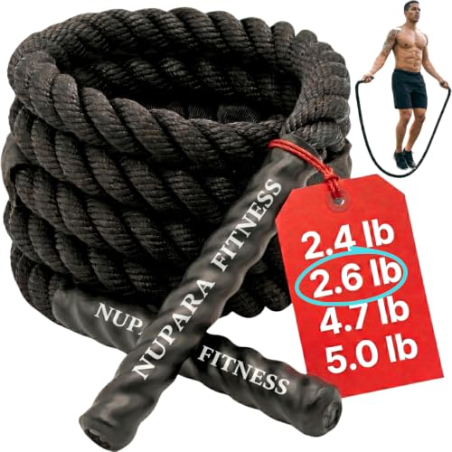 Weighted Jump Rope for Men and Women | Muay Thai Jump Rope - color: 2.6LB 9.8 ft