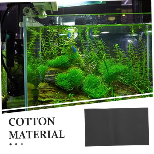 Reptile Terrarium Mat Thick Nonslip Fish Tank Pad for Aquarium Water Absorbent Base Shockproof Bottom Mat Design