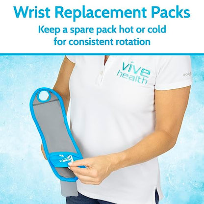 Arctic Flex Gel Replacement Packs - Reusable Hot & Cold Gel Ice Packs - size: Wrist