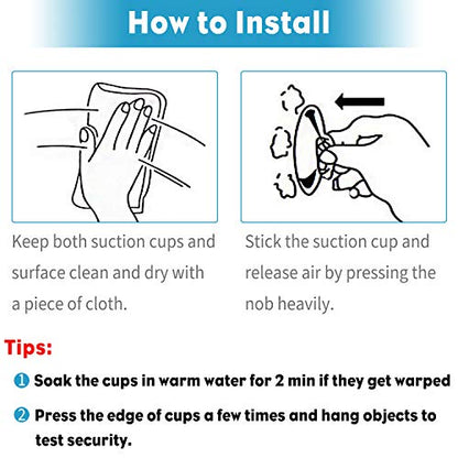 Pawfly 20 Pack Clear Suction Cups 1.2 Inch PVC Plastic Sucker Without Hooks for Home Decoration and Organization - style: 1.2 in 20pcs