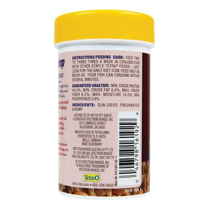 Tetra BabyShrimp 0.35 Ounce, Natural Shrimp Treat For Aquarium Fish (033197)