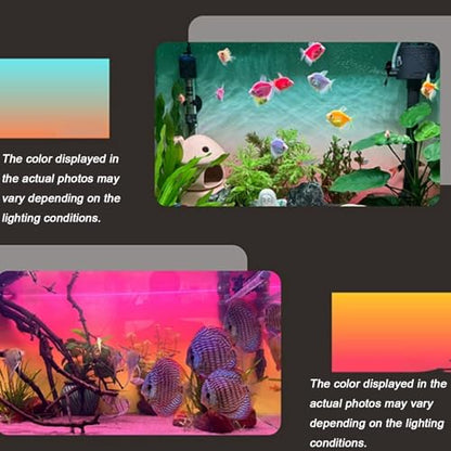 Aquarium Background Sticker for Fish Tank, Scratch Resistant PVC Backdrop for Clear Viewing, Decorative Film for Tank Styling,200x50cm - size: 200x50cm