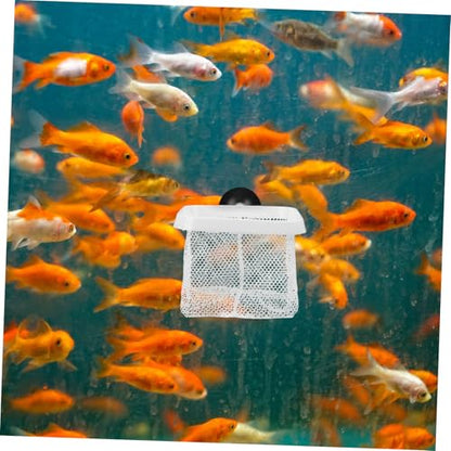 ibasenice 5pcs Fish Breeding Net for Aquarium Cups Separator Mesh for Small Fish and Safe Spawning