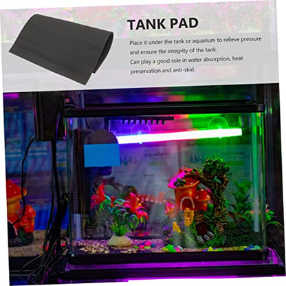 Thickened Fish Tank Mat Non- Aquarium Bottom Pad for Enhanced Stability Thick Cushion for Aquariums and Pets Protective Fish Tank Supply - size: 80X40CM