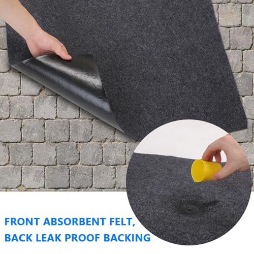 Aquarium Leveling Mat，Under Fish Tank Mat——Soft Absorbent Material，Anti-Slip and Waterproof Backing，Cushion the Friction Between the Fish Tank and the Table，Washable (24 x 48 Inch) - size: 24 x 48 Inch