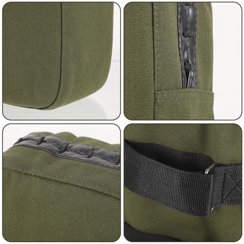 FOMIYES Thickened Canvas Kick Shield for Training, Green Boxing Body Pad