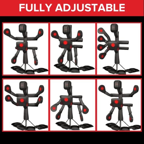 BAS UFC Body Action System - Fully Adjustable Punching & Kicking Pads - Martial Arts Training: MMA, Boxing, Karate, Muay Thai & More! - style: X2