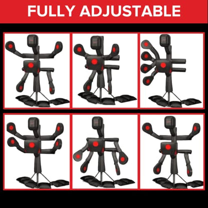 BAS UFC Body Action System - Fully Adjustable Punching & Kicking Pads - Martial Arts Training: MMA, Boxing, Karate, Muay Thai & More! - style: X2