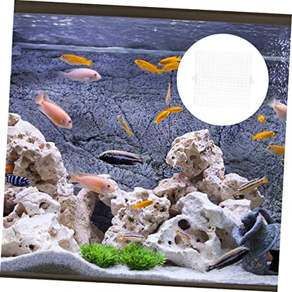 Abaodam 8pcs Aquarium Isolation Board Aquarium Divider Small Fish Tanks Accessories Fish Tank Divider Adjustable Large Clear Substrate Water Breeding Lattice Plate PVC Transparent