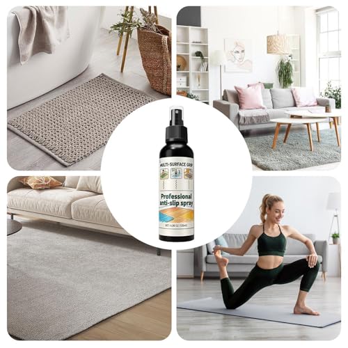 Yoga Mat Cleaner Spray 120ml Natural Deep-Cleansing | Non-slip Wrestling Mat Cleaner for Gym Home Studio Room Equipment Gear Women Men Beginners
