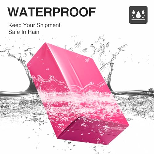 UCGOU Poly Mailers 14.5x19 Inch Hot Pink 200 Pack Large Shipping Bags #7 Strong Thick Mailing Envelopes Self Sealing Adhesive Waterproof and Tear Proof Shipping Bags for Clothes - color: Hot Pink, size: 14.5x19" 200PC