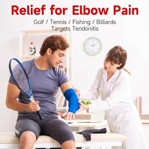 FitBeast Flex Therapy Bar, Tennis Elbow Therapy Bar - Ideal for Relieve Tendonitis Pain & Improve Grip Strength, Fitness Resistance Bar for Golfers Elbow & Tendinitis, Twist Bar for Physical Therapy - color: 1 Piece - Yellow - Extra Light
