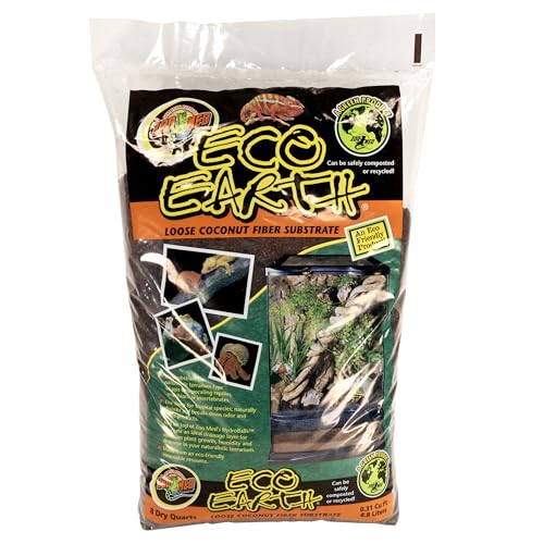Zoo Med Eco Earth Loose Coconut Fiber Substrate - size: 8 quart
