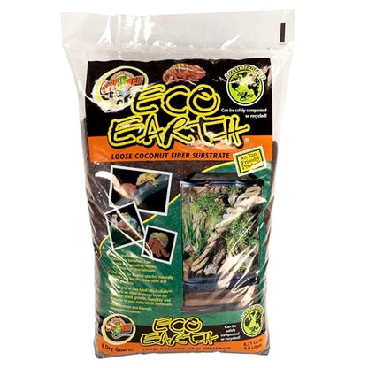 Zoo Med Eco Earth Loose Coconut Fiber Substrate - size: 8 quart