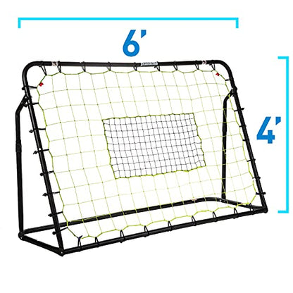 Franklin Sports Soccer Rebounder - style: 6' x 4' - Black