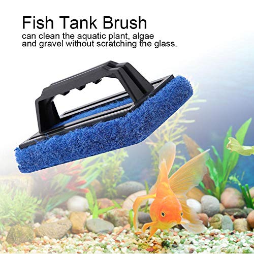 Aquarium Cleaner Aquarium Fish Cleaning Brush Glass Scraper Cleaner Aquarium Cleaning Tool for Fish