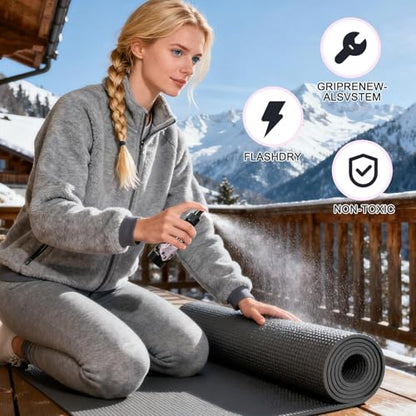 Yoga Mat Spray Gentle Cleaning Anti-Slip Non-Sticky - color: 50ml