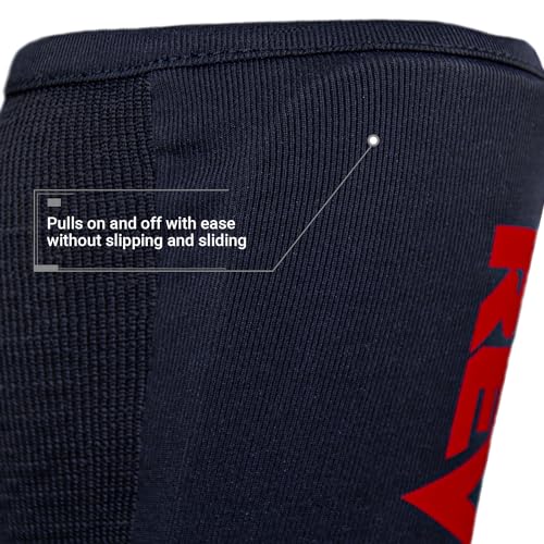 Revgear Dominator Muay Thai Shin Guard, MMA, Kickboxing. Cloth with Instep - color: Black, size: XX-Large