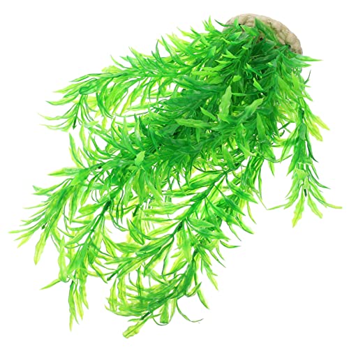 Lifelike Artificial Aquarium Plants Fish Tank Decoration Realistic Aquatic Plant Ornament Safe Plastic Material Compact for Easy Maintenance and Fish Safety