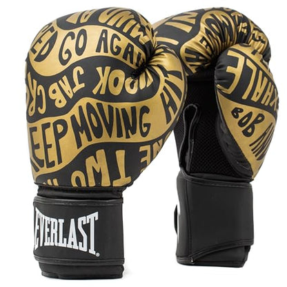Everlast Spark Boxing - color: Black / Gold, size: 14 oz