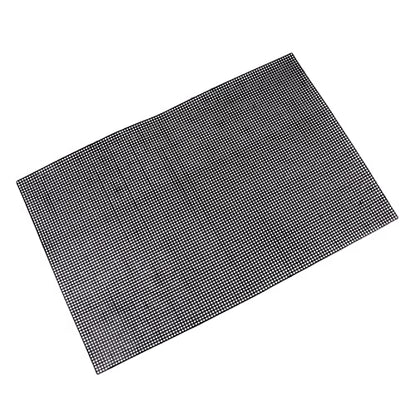 Veemoon 5pcs Plastic Mesh Grid for Fish Tanks Flexible and Cuttable Black Mesh for Crafting Aquarium Dividers and Breeding