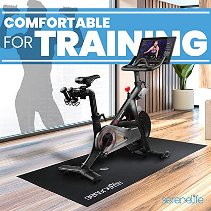 SereneLifeHome Premium Portable Fitness Exercise Mat - size: Medium