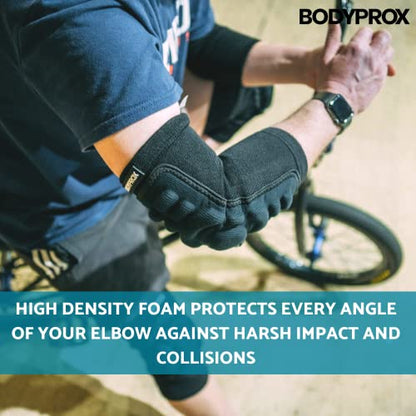 Bodyprox Elbow Protection Pads 1 Pair, Elbow Guard Sleeve - size: Large